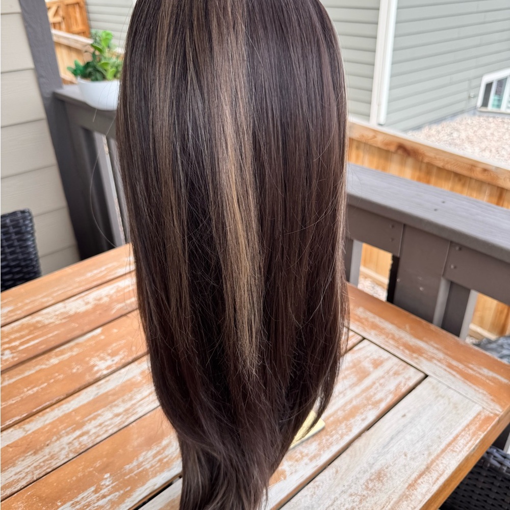 CSC - Elegant Brown/Blonde Hair Wig